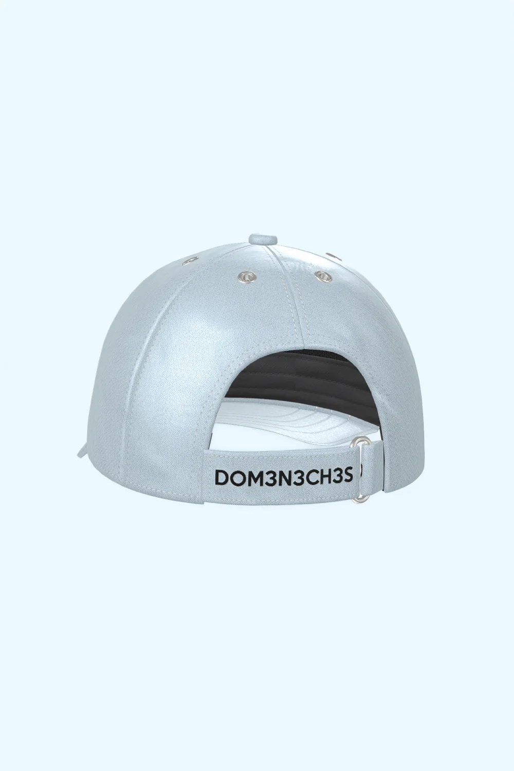 Pale Blue Absolu Silk Cap - Image 3