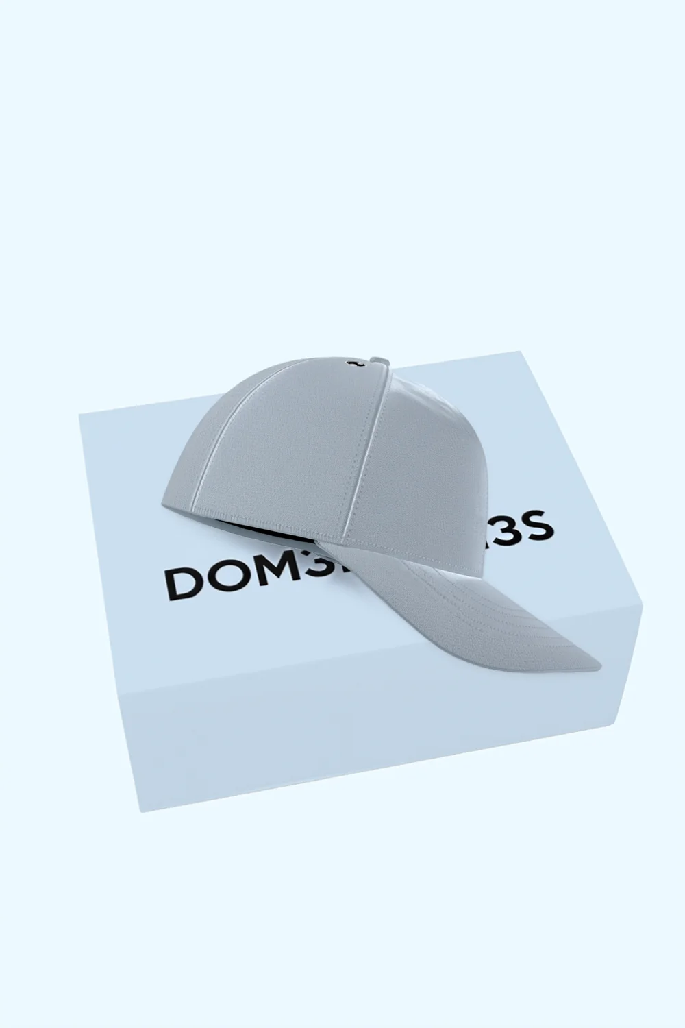 Pale Blue Absolu Silk Cap - Image 4