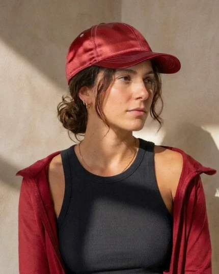 Red Absolu Silk Cap