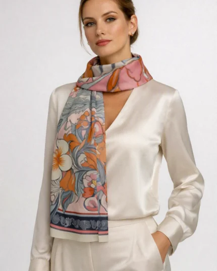 Silk Georgette Foulard