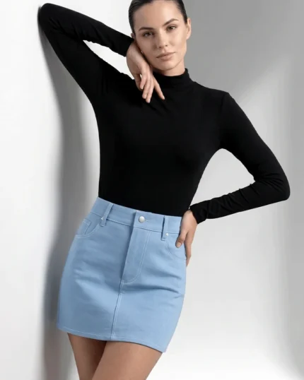 DOM3N3CH3S Mini Bâtisse Denim