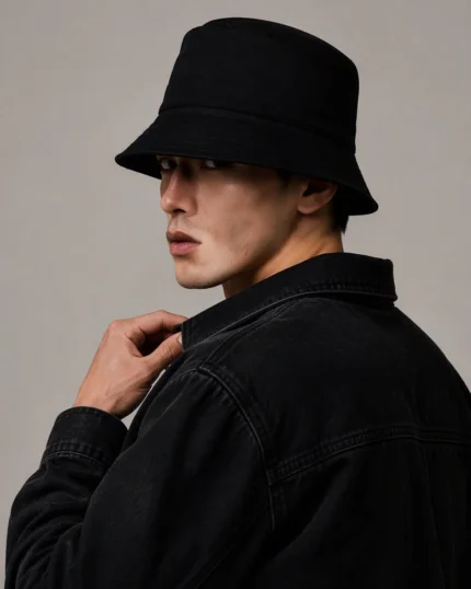 Le Bucket Denim • Noir