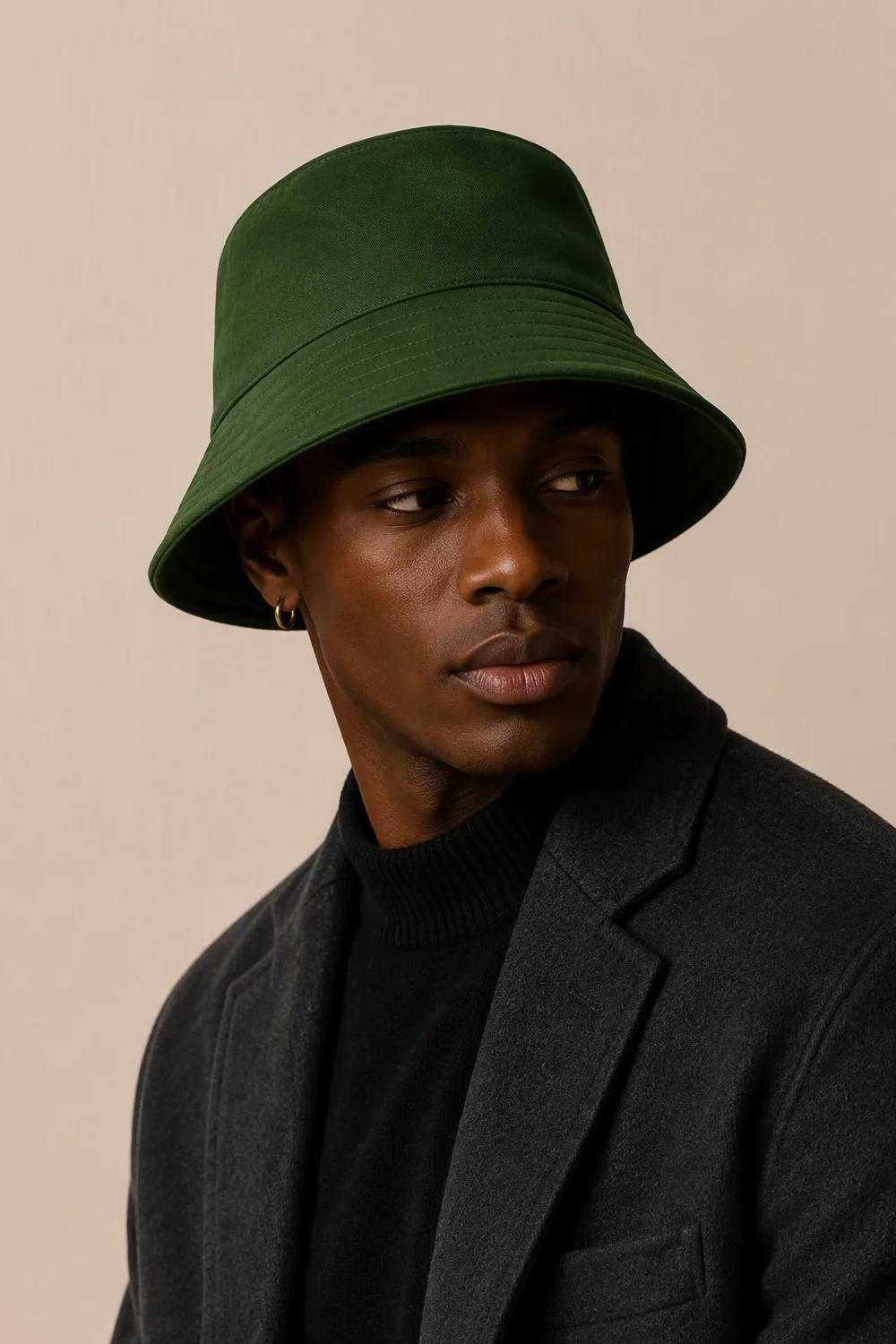 Le Bucket Denim • Olive