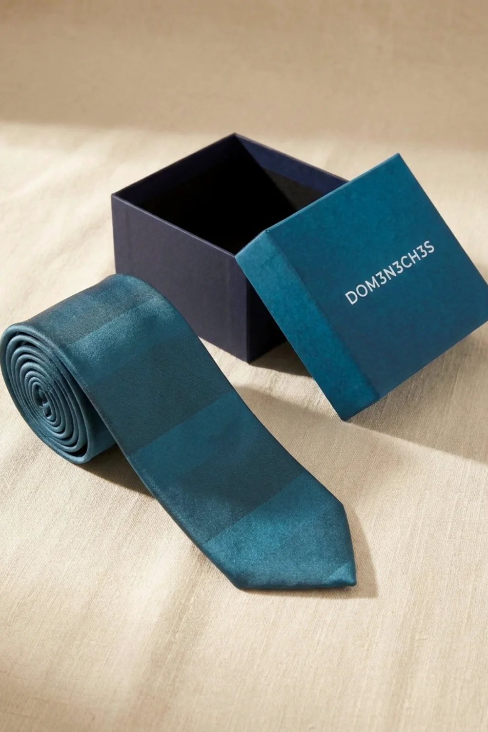 Tonal Silk Tie - Image 2