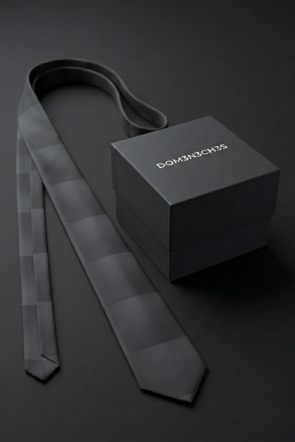 Tonal Silk Tie - Image 2