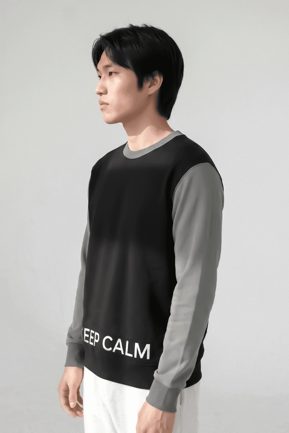 Printed Loopback Jersey Sweatshirt - Image 3