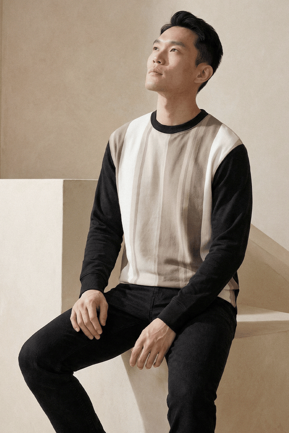 Ponte Knit Sweatshirt - Image 2