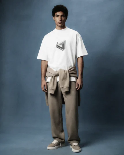 Plaque Logo Oversized Tee